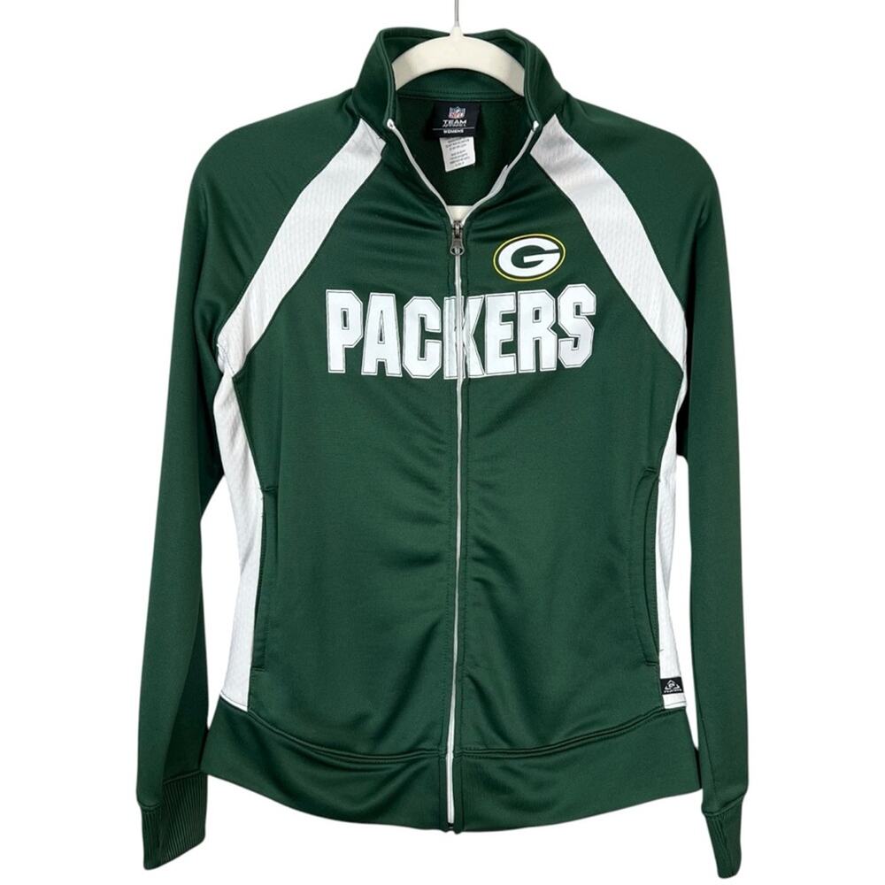NFL Team Apparel Zip Front Green Bay Packers Women’s Jacket Size Small